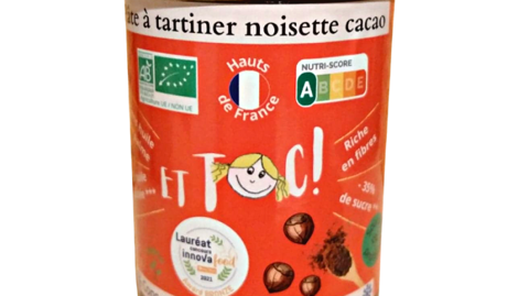 Graine de choc, la première pâte à tartiner française Nutriscore A Graine de choc, la première pâte à tartiner française Nutriscore A